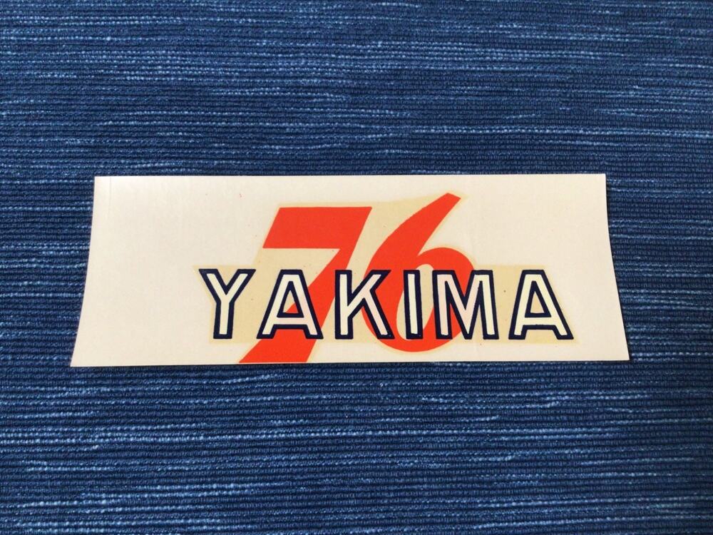 Vintage Union 76 Oil Yakima Washington Gas Station Water Decal Travel Souvenir
